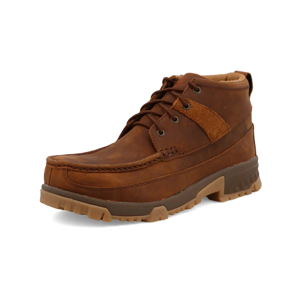 Twisted X 4″ Work Boot Oiled Saddle